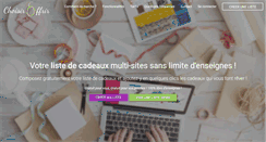 Desktop Screenshot of choisiroffrir.com