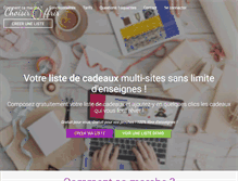 Tablet Screenshot of choisiroffrir.com
